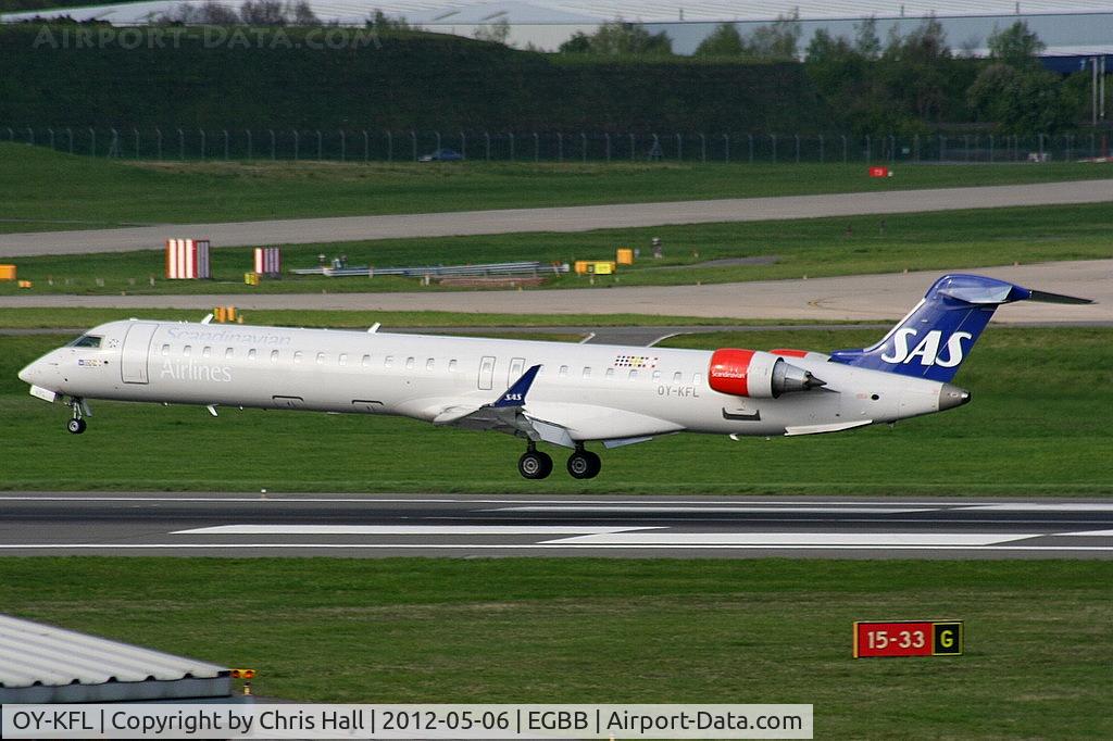 OY-KFL, 2009 Bombardier CRJ-900 NG (CL-600-2D24) C/N 15246, SAS Scandinavian Airlines