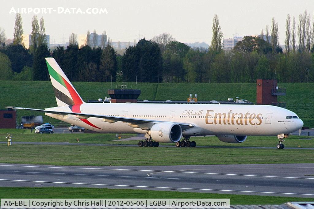 A6-EBL, 2006 Boeing 777-31H/ER C/N 32709, Emirates