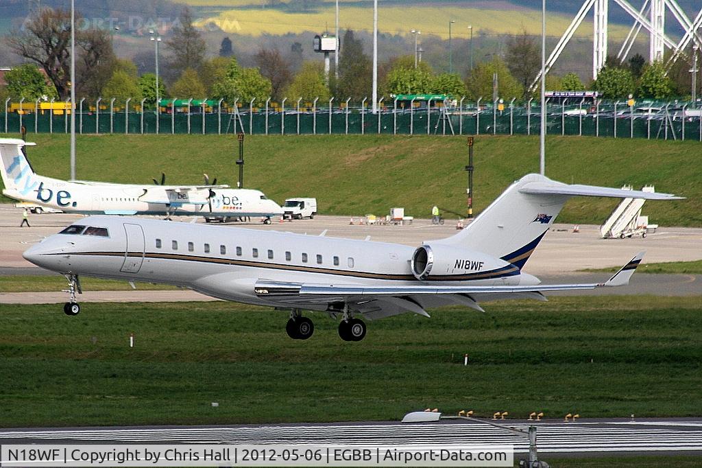 N18WF, 2006 Bombardier BD-700-1A10 Global Express XRS C/N 9215, Westfield Aviation