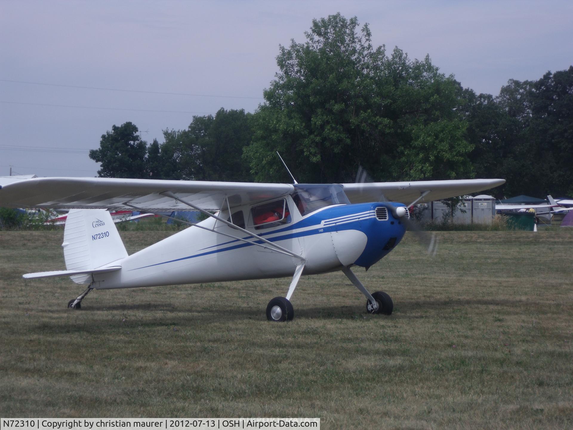 N72310, 1946 Cessna 140 C/N 9487, cessna 140