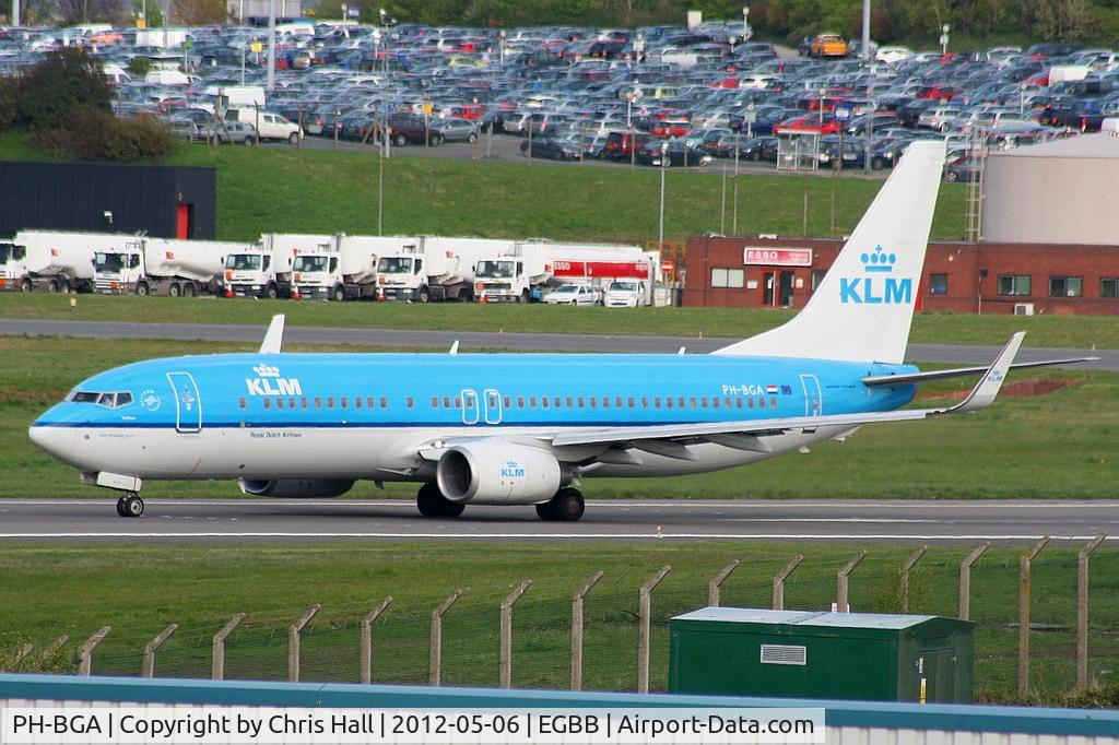 PH-BGA, 2008 Boeing 737-8K2 C/N 37593, KLM Royal Dutch Airlines