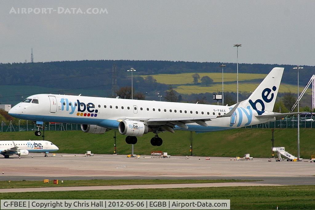 G-FBEE, 2007 Embraer 195LR (ERJ-190-200LR) C/N 19000093, flybe