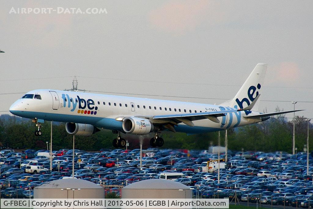 G-FBEG, 2007 Embraer 195LR (ERJ-190-200LR) C/N 19000120, flybe