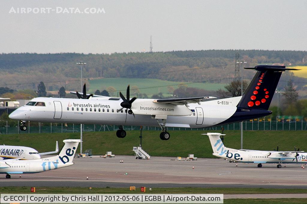 G-ECOI, 2008 De Havilland Canada DHC-8-402Q Dash 8 C/N 4224, Brussels Airlines