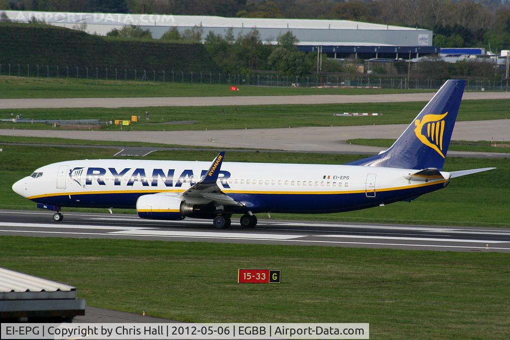EI-EPG, 2011 Boeing 737-8AS C/N 34985, Ryanair