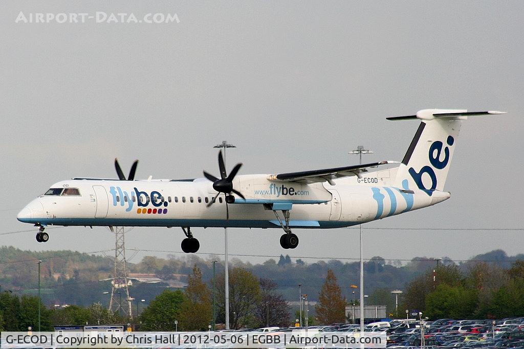 G-ECOD, 2008 De Havilland Canada DHC-8-402Q Dash 8 C/N 4206, flybe