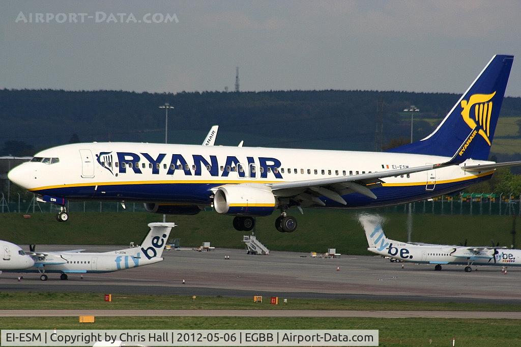 EI-ESM, 2011 Boeing 737-8AS C/N 34992, Ryanair