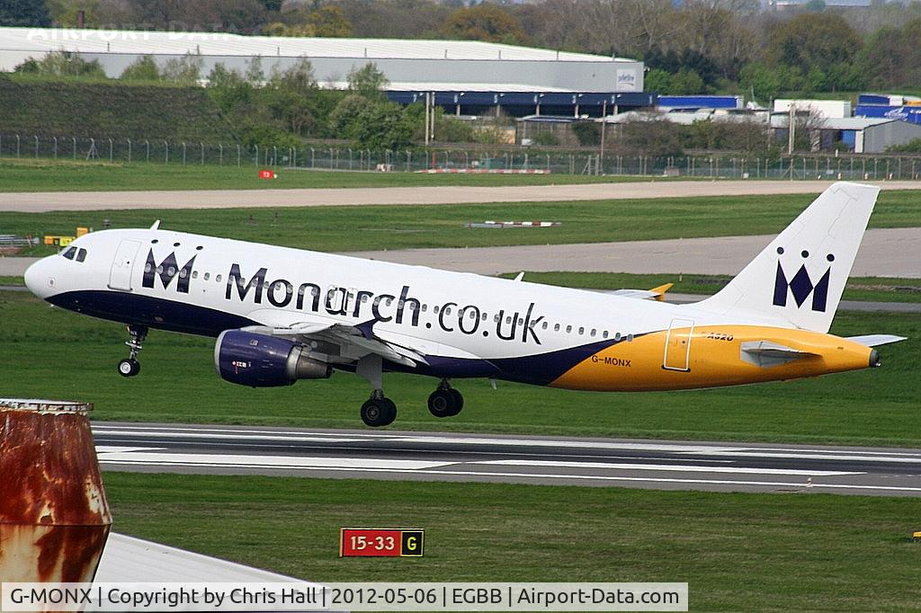 G-MONX, 1992 Airbus A320-212 C/N 392, Monarch