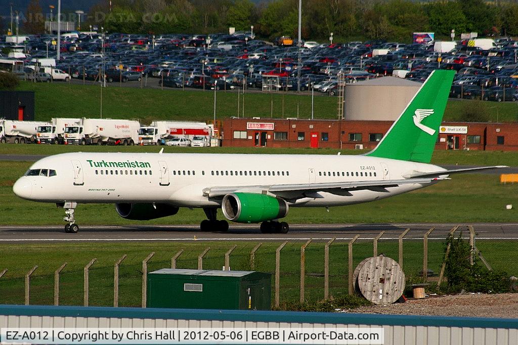 EZ-A012, 1996 Boeing 757-22K C/N 28337, Turkmenistan Airlines