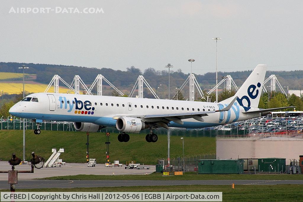 G-FBED, 2007 Embraer 195LR (ERJ-190-200LR) C/N 19000084, flybe