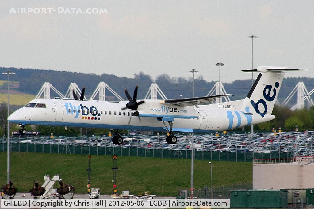 G-FLBD, 2009 De Havilland Canada DHC-8-402Q Dash 8 C/N 4259, flybe