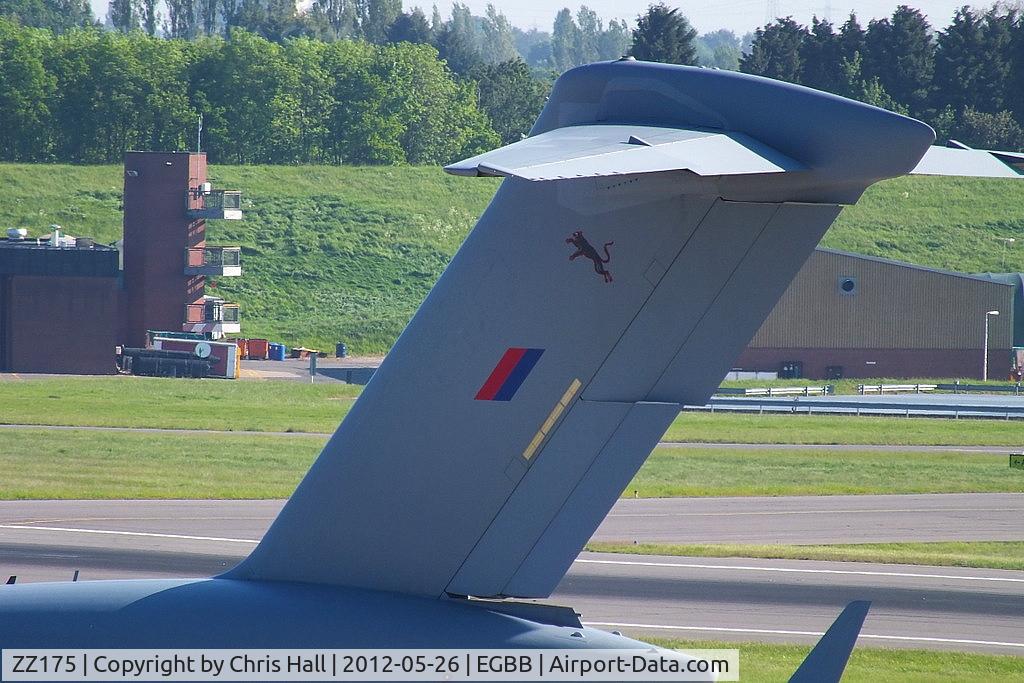 ZZ175, 2008 Boeing C-17A Globemaster III C/N F-185, 99 Sqn based at RAF Brize Norton