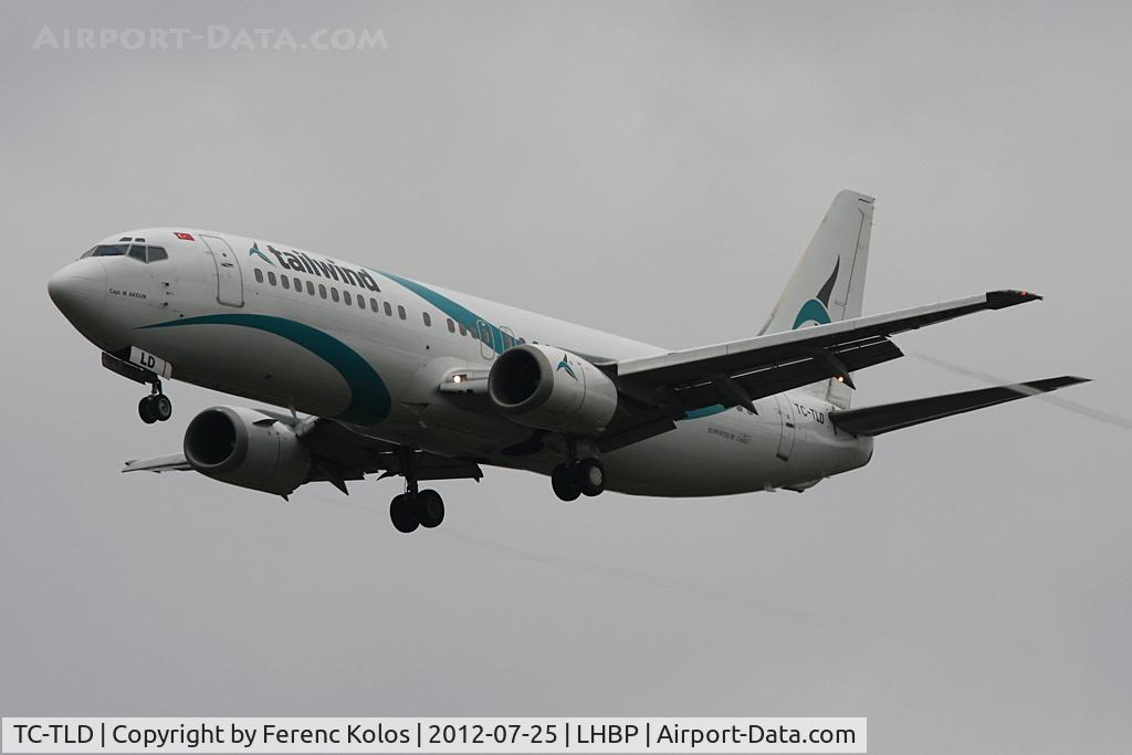 TC-TLD, 1996 Boeing 737-4Q8 C/N 28199, Ferihegy