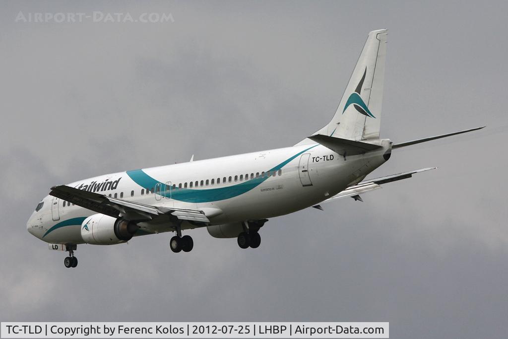 TC-TLD, 1996 Boeing 737-4Q8 C/N 28199, Ferihegy