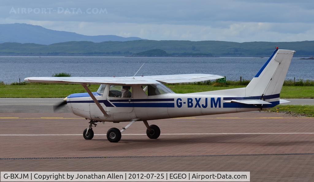 G-BXJM, 1978 Cessna 152 C/N 152-82380, About to depart from Oban (Connel) airport.