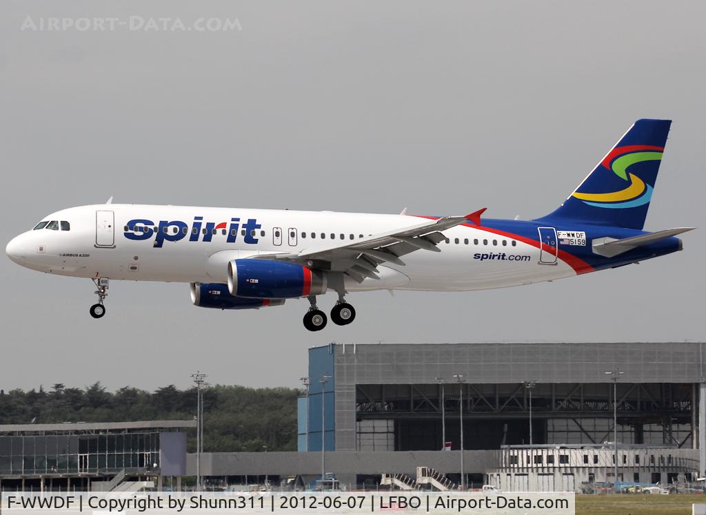 F-WWDF, 2012 Airbus A320-232 C/N 5159, C/n 5159 - To be N615NK