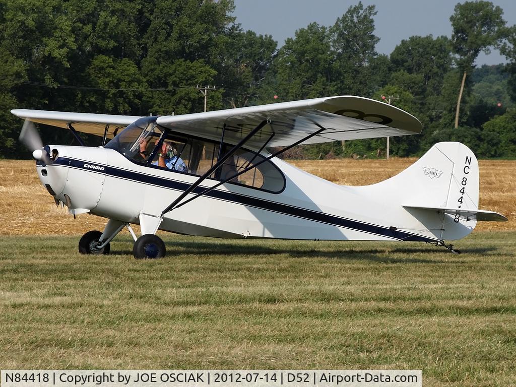 N84418, 1946 Aeronca 7DC C/N 3119, at Geneseo