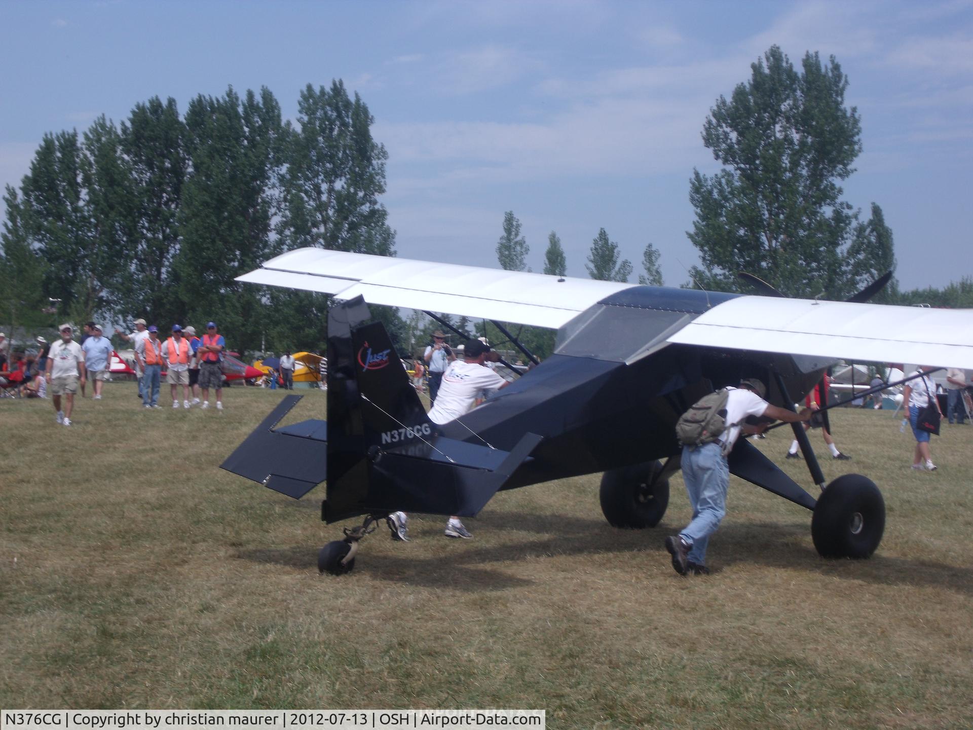 N376CG, Just Aircraft Highlander C/N JAESC0141, AT THE STOL RUNWAY