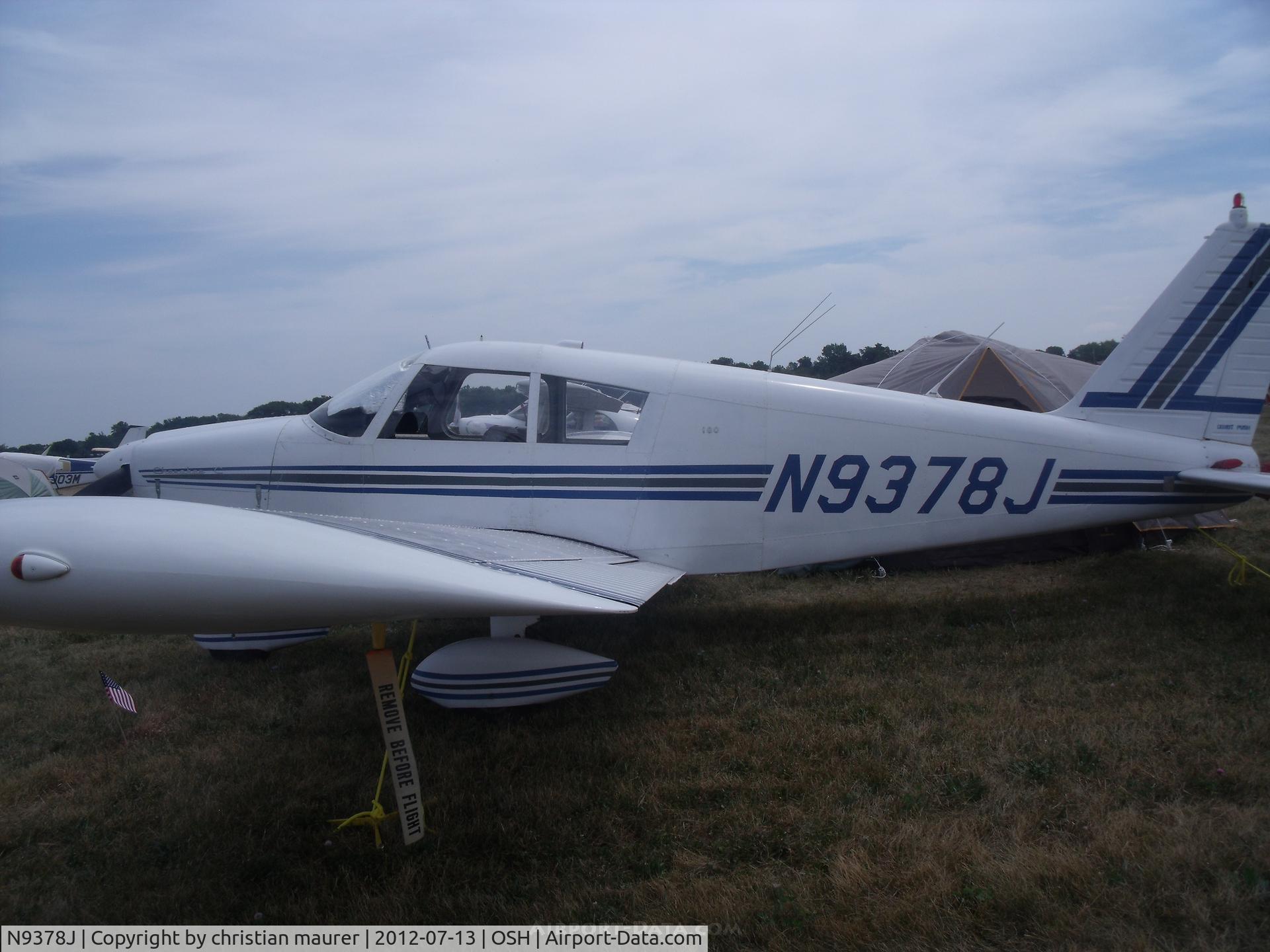 N9378J, 1966 Piper PA-28-180 Cherokee C/N 28-3477, CHEROKEE 180