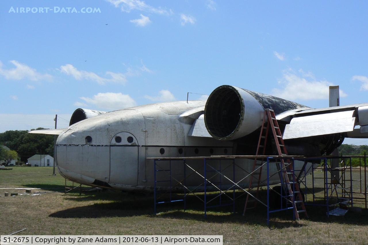 51-2675, 1951 Fairchild C-119G Flying Boxcar C/N 10664, Former Pate Museum C-119 being prepared to be moved. Plan is that she will be displayed in Granbury, TX