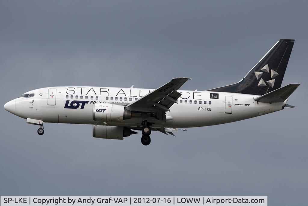 SP-LKE, 1993 Boeing 737-55D C/N 27130, LOT 737-500