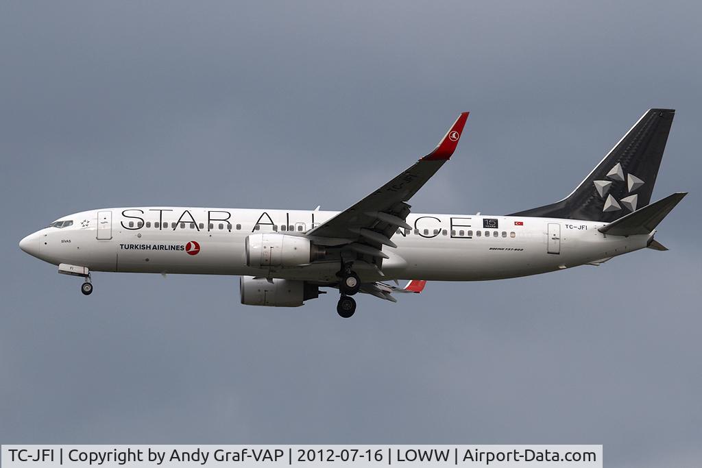 TC-JFI, 1999 Boeing 737-8F2 C/N 29771, Turkish Airlines 737-800