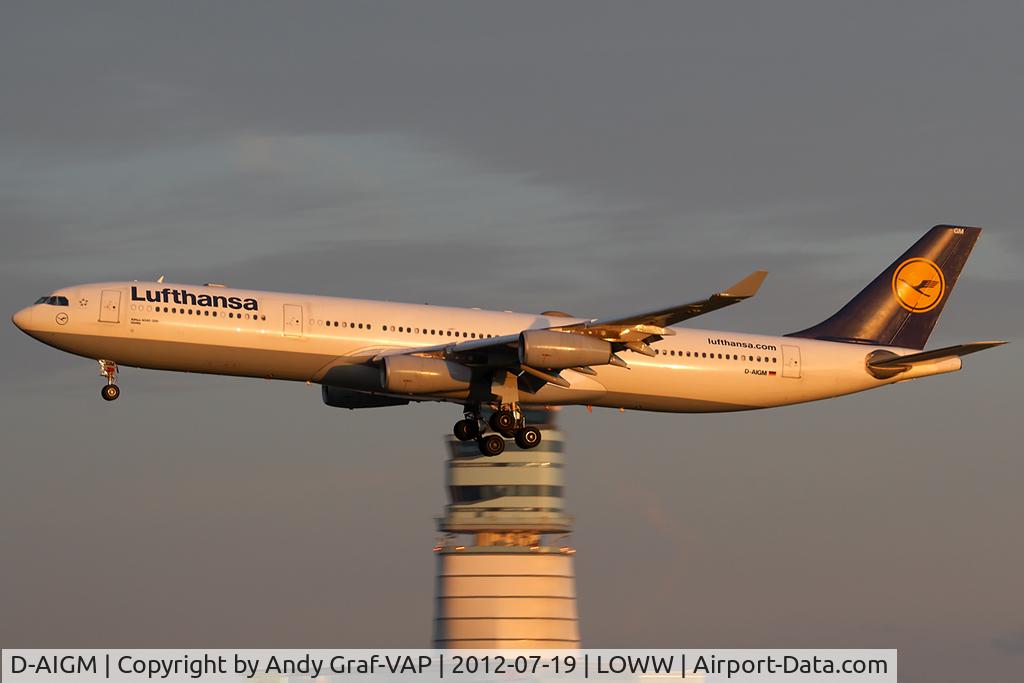 D-AIGM, 1997 Airbus A340-313 C/N 158, Lufthansa A340-300