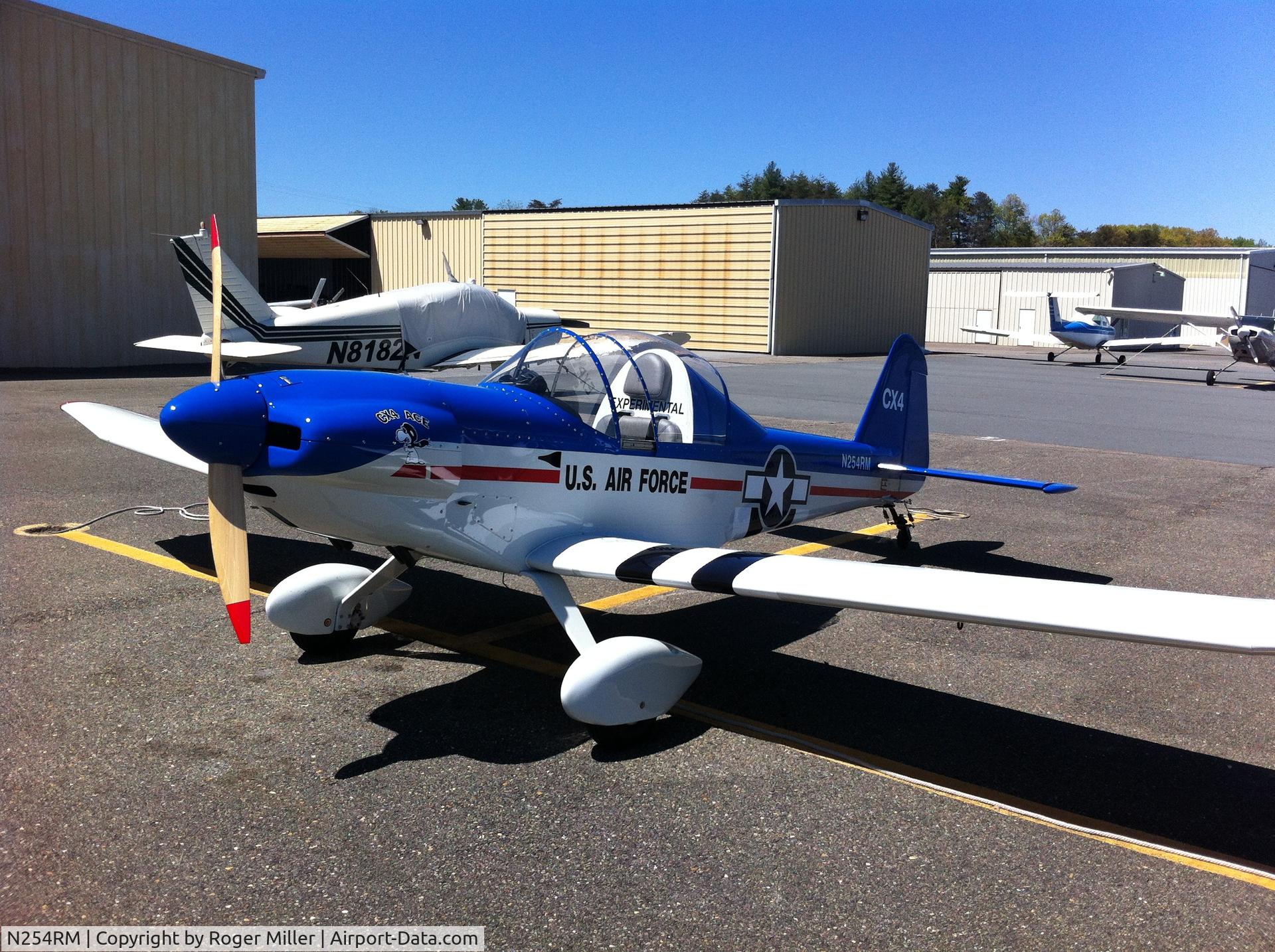 N254RM, Thatcher CX4 C/N 398, At Mt. Airy airport