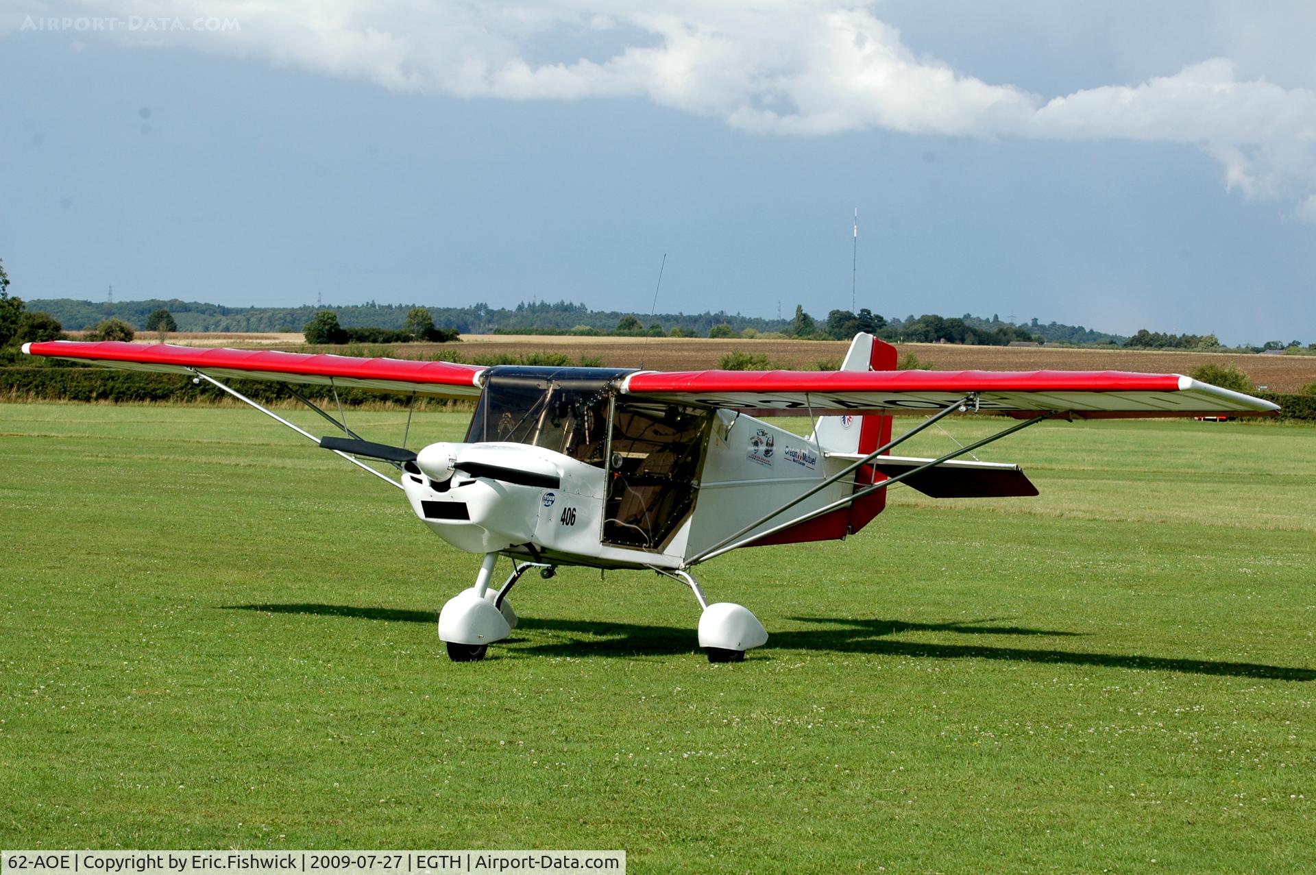 62-AOE, Skyranger 406 C/N SKR840, 62-AOE - Tour de France ULM 2009 - Anniversaire Louis Bleriot