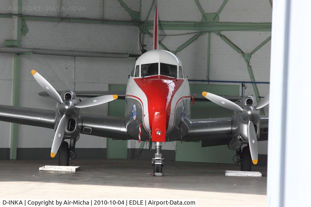 D-INKA, 1949 De Havilland DH-104 Devon C.2 C/N 04266, Nice Old Plane