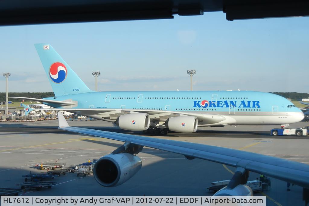HL7612, 2011 Airbus A380-861 C/N 039, Korean Air A380-800
