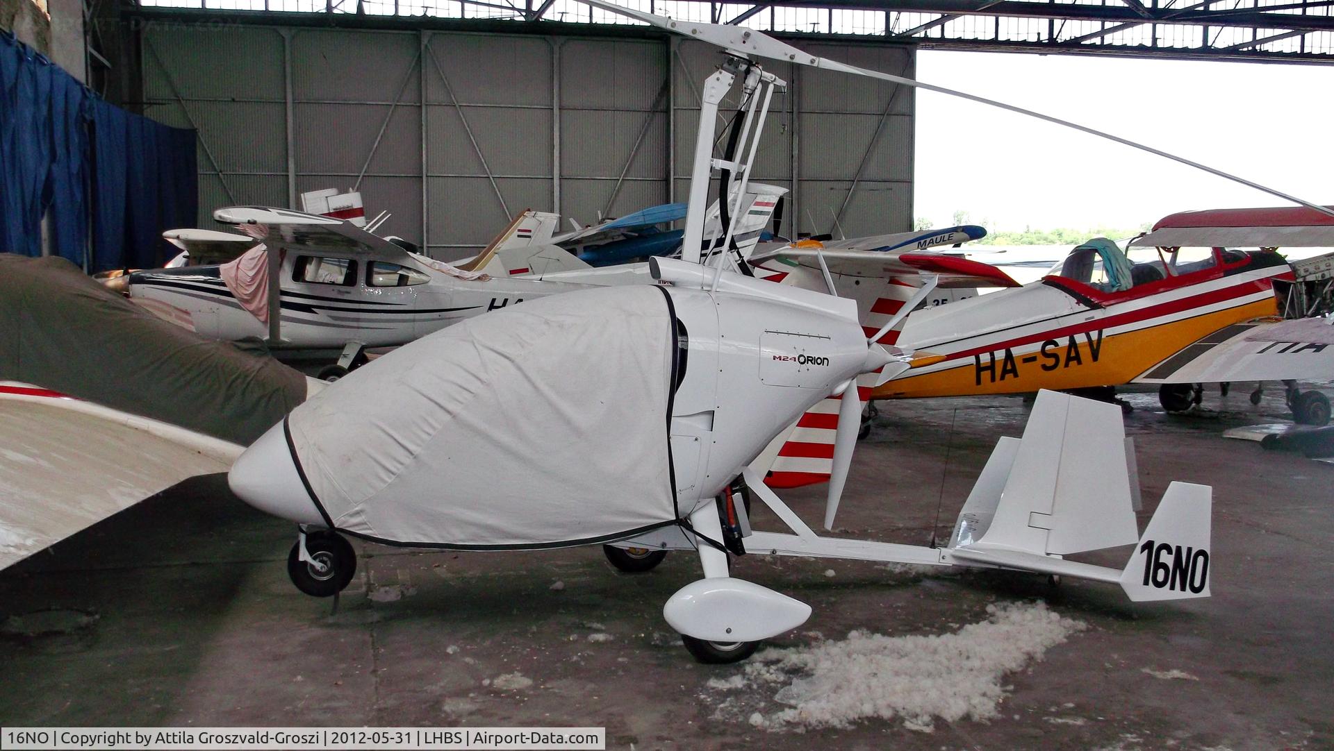 16NO, 2010 Magni Gyro M-24 Orion C/N 24-10-5764, Budaörs Airport hangar