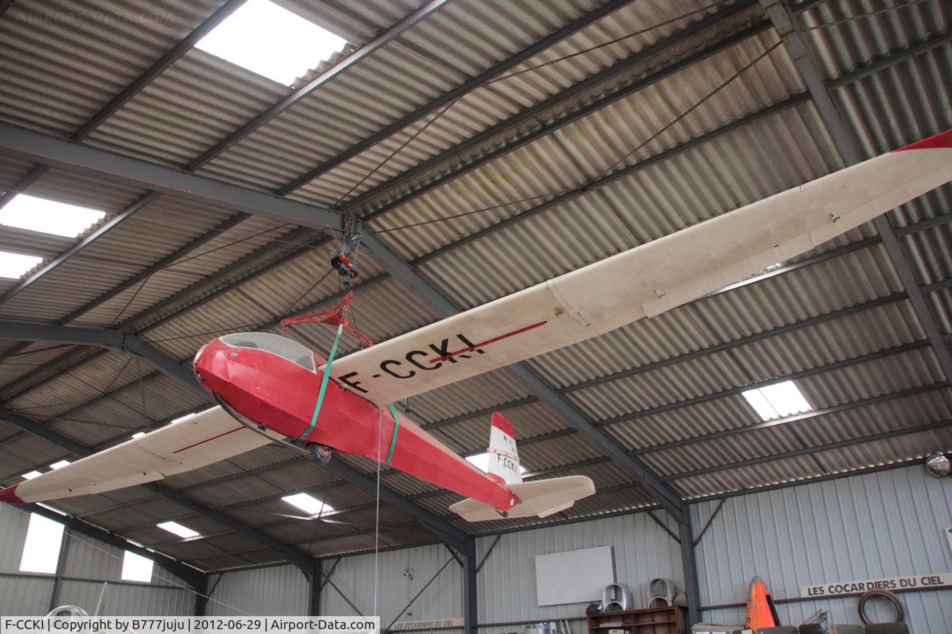 F-CCKI, Wassmer WA-21 Javelot II C/N 43, at Touchay