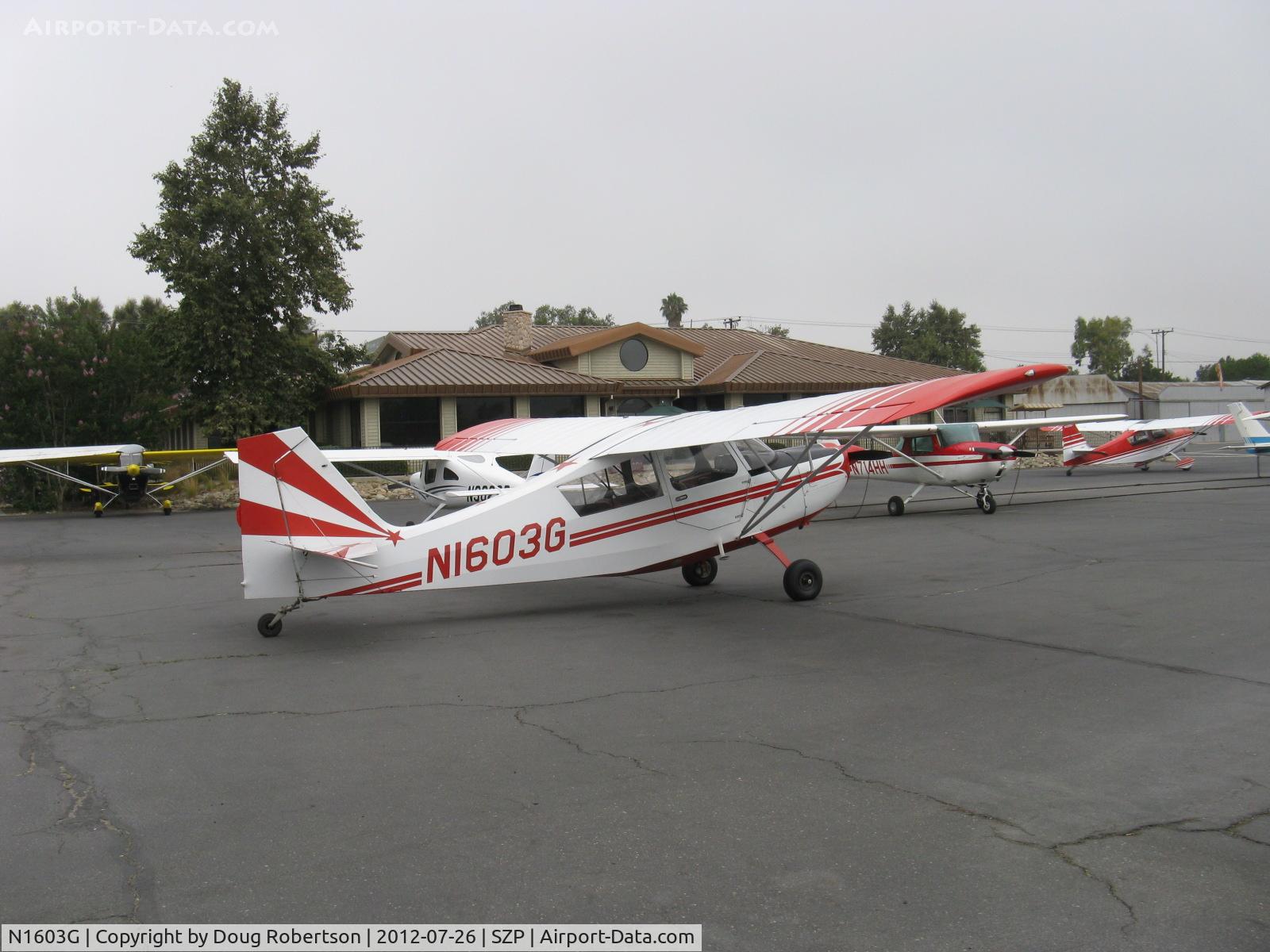 N1603G, 1968 Champion 7ECA Citabria C/N 609, 1968 Champion 7ECA CITABRIA, Lycoming O-235 115 Hp
