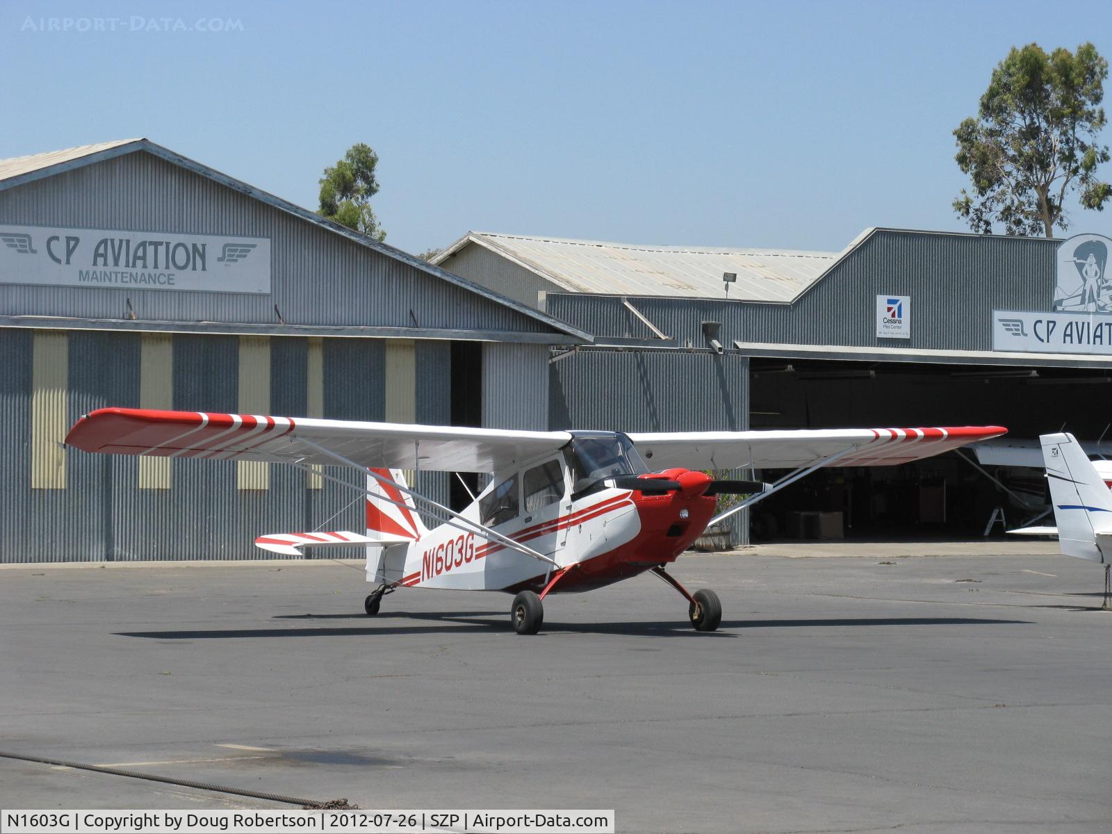 N1603G, 1968 Champion 7ECA Citabria C/N 609, 1968 Champion 7ECA CITABRIA, Lycoming O-235 115 Hp