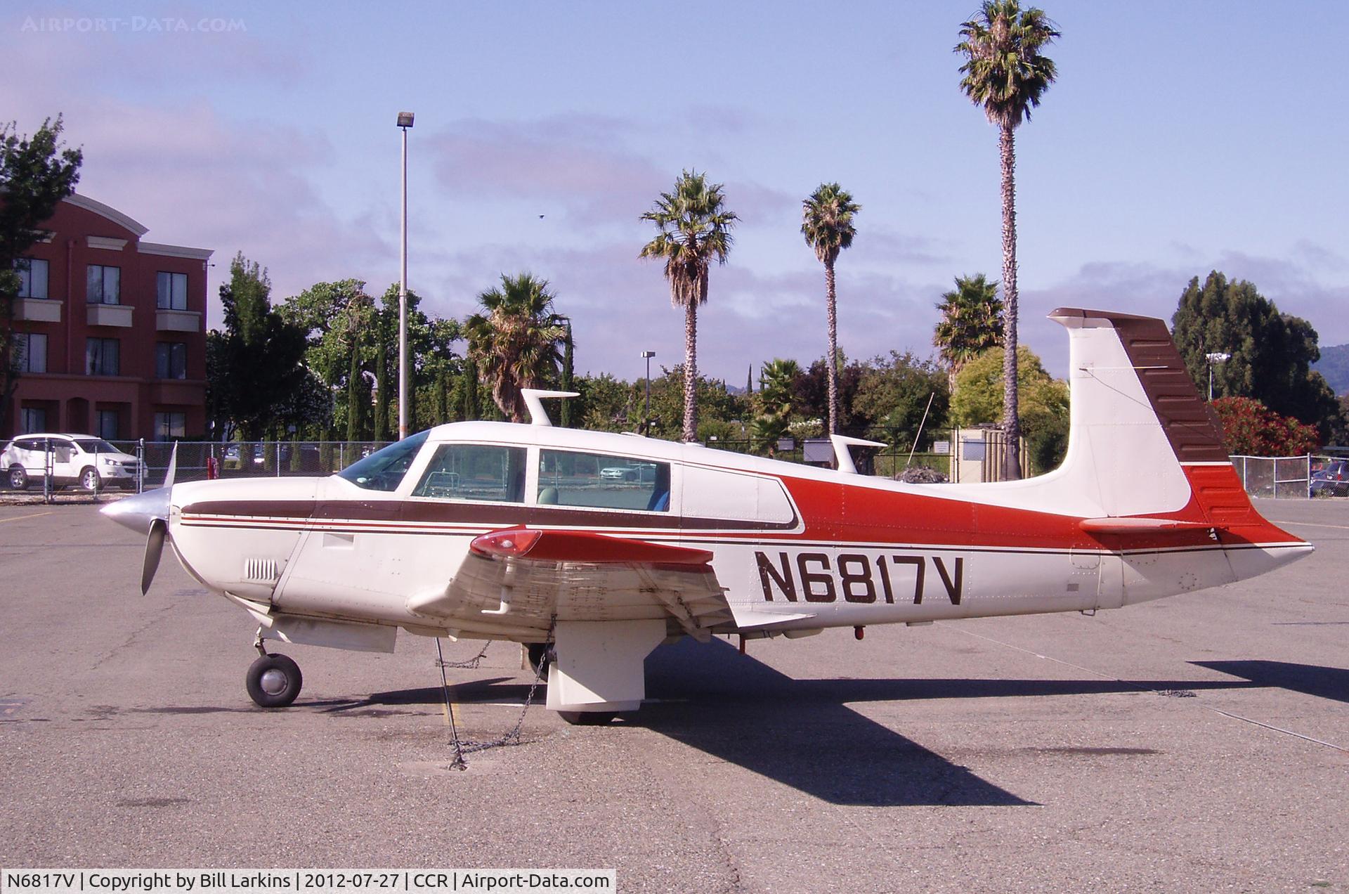 N6817V, 1971 Aerostar M-20F Aerostar 220 C/N 22-0005, Visitor