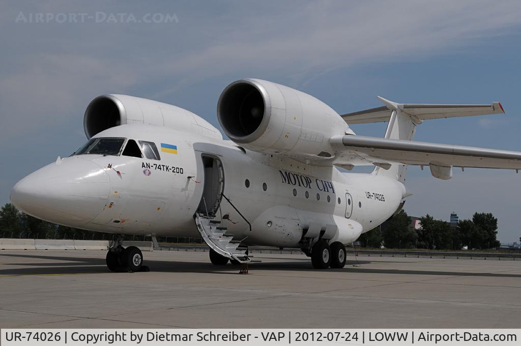 UR-74026, 1992 Antonov An-74-200 C/N 36547096919, Motor Sich Antonov 74
