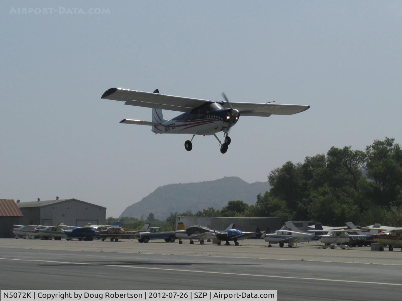 N5072K, 1967 Helio H-295-1200 Super Courier C/N 1251, 1967 Helio H-295 SUPER COURIER STOL conversion to HT-295 tri-gear, Lycoming GO-480-G1D6 295 Hp, takeoff climb Rwy 22
