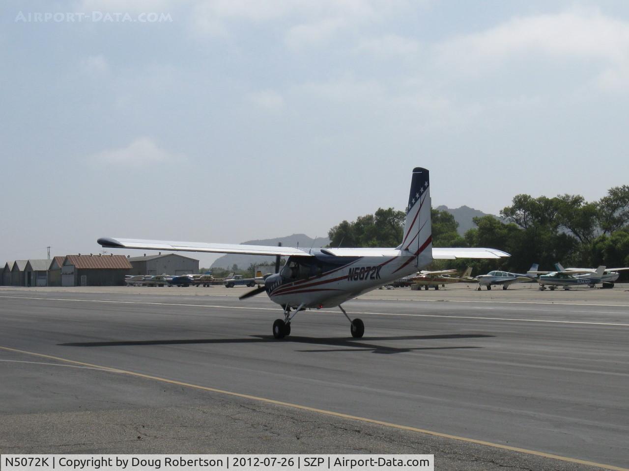 N5072K, 1967 Helio H-295-1200 Super Courier C/N 1251, 1967 Helio H-295 SUPER COURIER STOL conversion to HT-295 tri-gear, Lycoming GO-480-G1D6 295 Hp, taxi after landing on 22