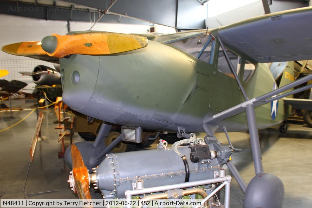 N48411, 1940 Fairchild 24R-40 C/N R40-405, at Western Antique Aeroplane & Automobile Museum at Hood River, Oregon