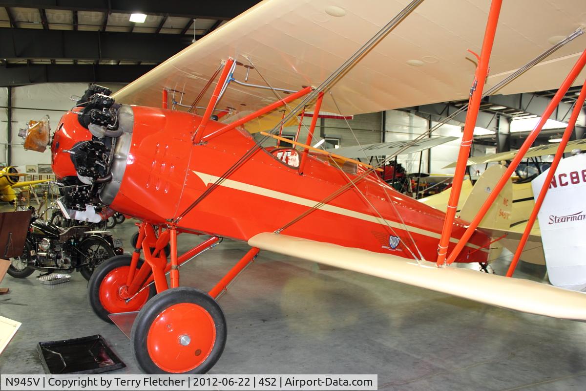N945V, 1929 Bird A C/N 1046, at Western Antique Aeroplane & Automobile Museum at Hood River, Oregon