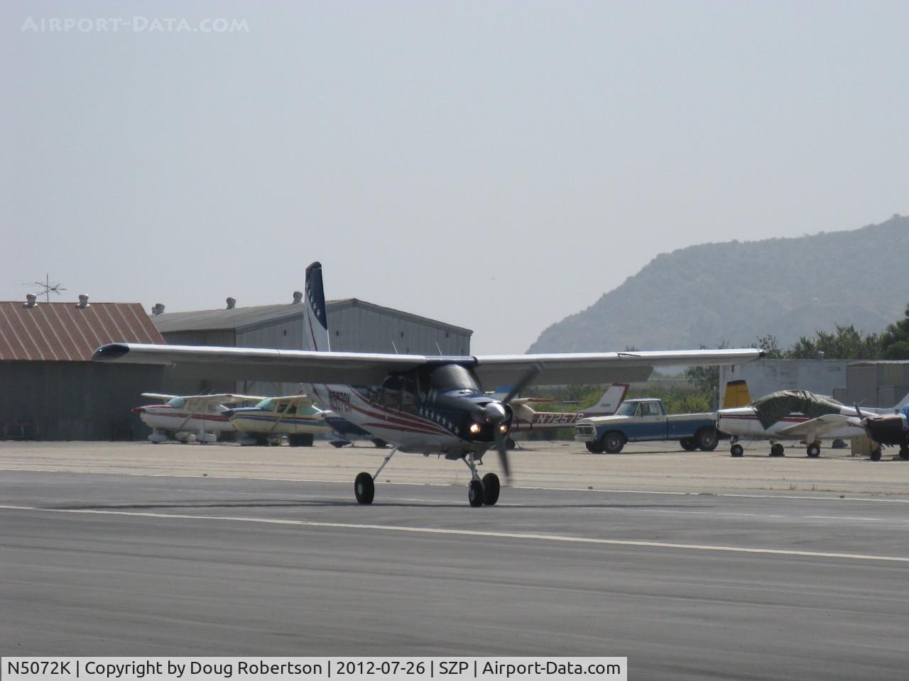 N5072K, 1967 Helio H-295-1200 Super Courier C/N 1251, 1967 Helio H-295 SUPER COURIER STOL conversion to HT-295 tri-gear, Lycoming GO-480-G1D6 295 Hp, landing roll Rwy 22