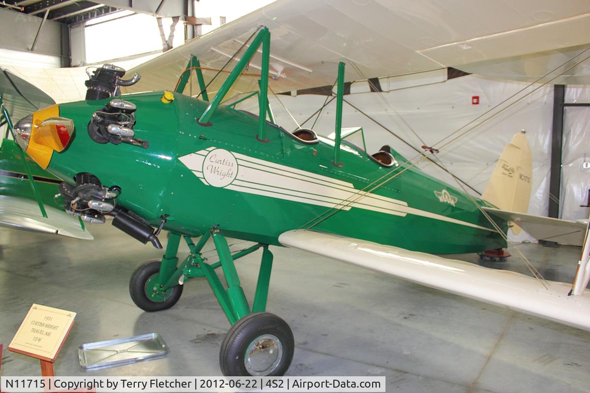 N11715, 1931 Curtiss-Wright Travel Air 12-W C/N 12W-2040, at Western Antique Aeroplane and Automobile Museum at Hood River, Oregon