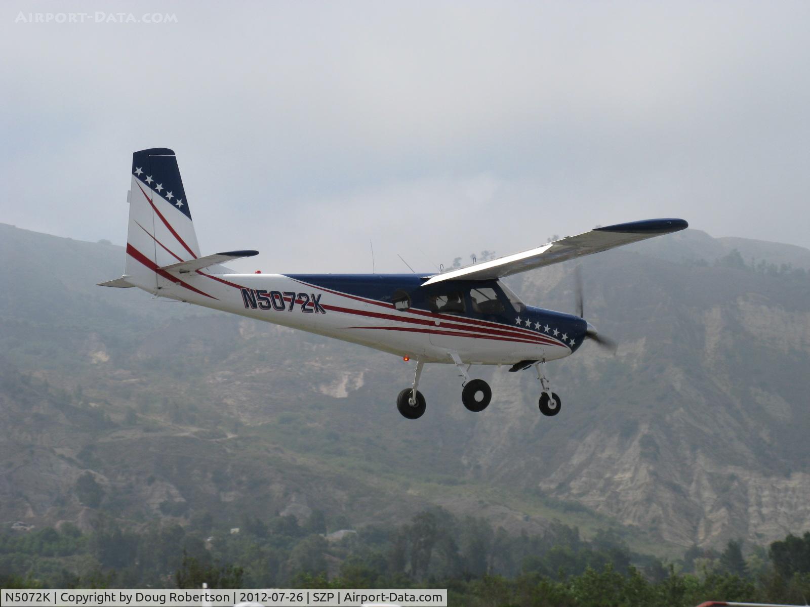 N5072K, 1967 Helio H-295-1200 Super Courier C/N 1251, 1967 Helio H-295 SUPER COURIER STOL conversion to HT-295 tri-gear, Lycoming GO-480-G1D6 295 Hp, landing Rwy 22