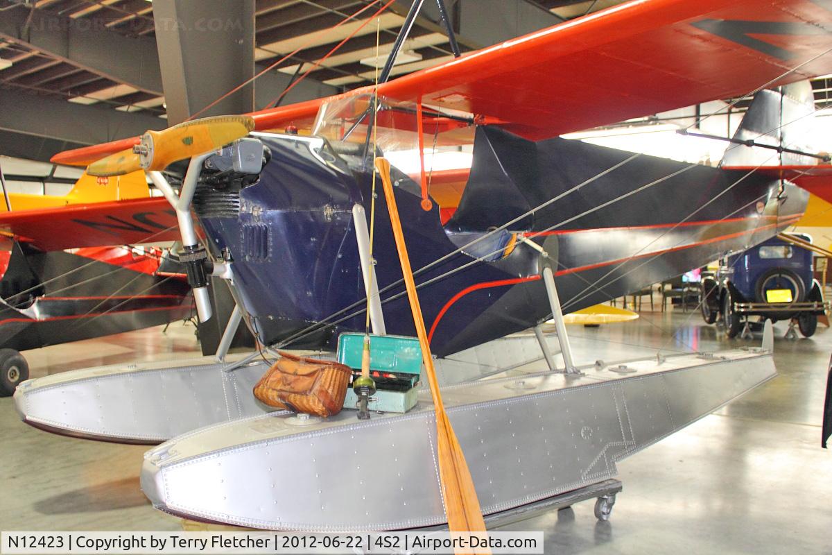 N12423, 1931 Aeronca C-3 C/N A189, at Western Antique Aeroplane and Automobile Museum at Hood River, Oregon