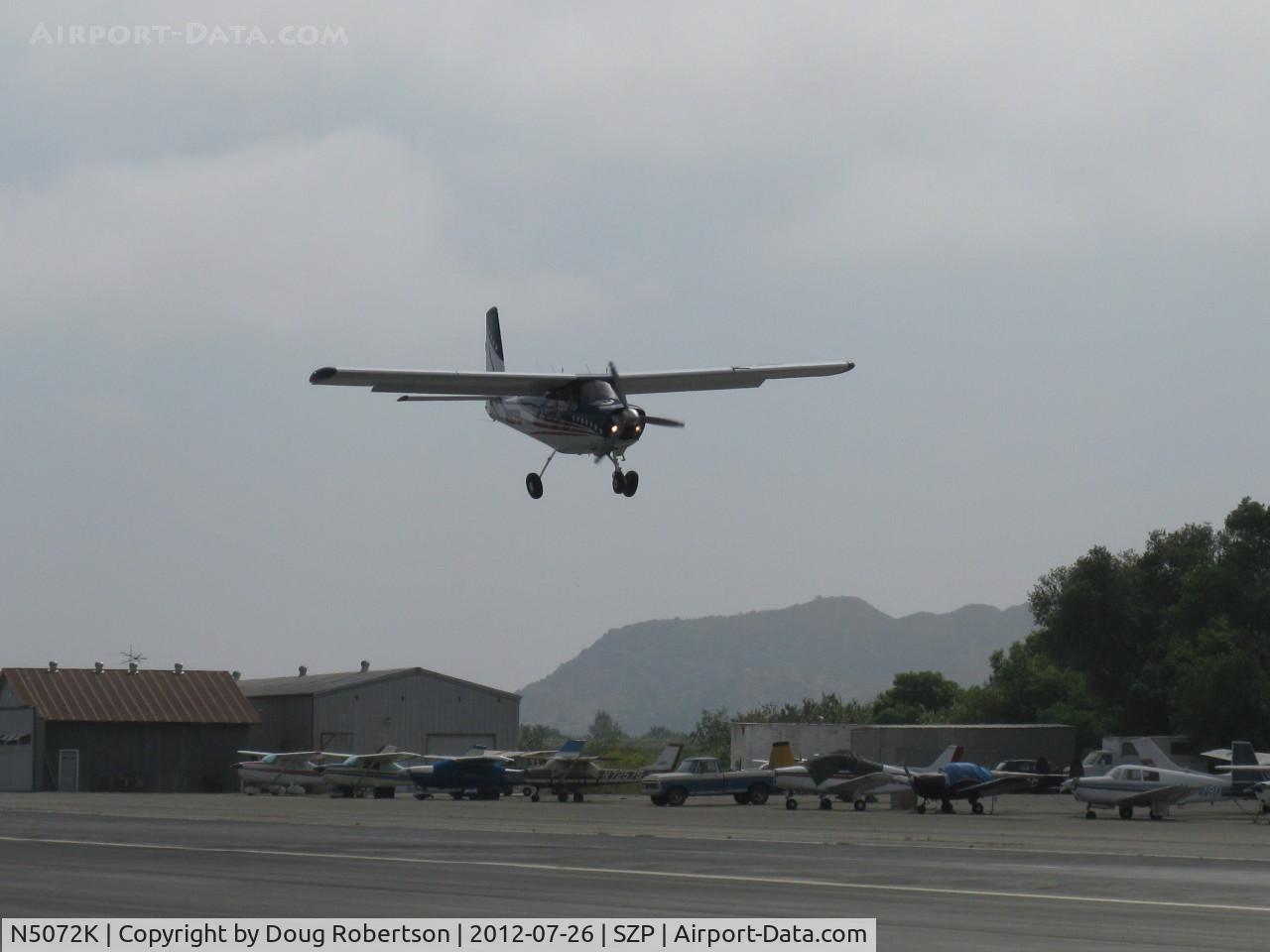 N5072K, 1967 Helio H-295-1200 Super Courier C/N 1251, 1967 Helio H-295 SUPER COURIER STOL conversion to HT-295 tri-gear, Lycoming GO-480-G1D6 295 Hp, on final for 22