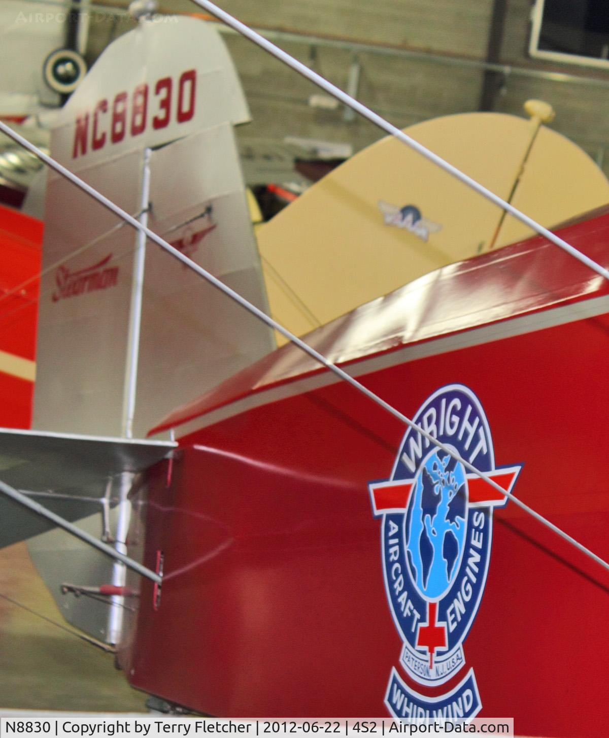 N8830, 1928 Stearman C3-B Sport Commercial C/N 244, at Western Antique Aeroplane and Automobile Museum at Hood River, Oregon