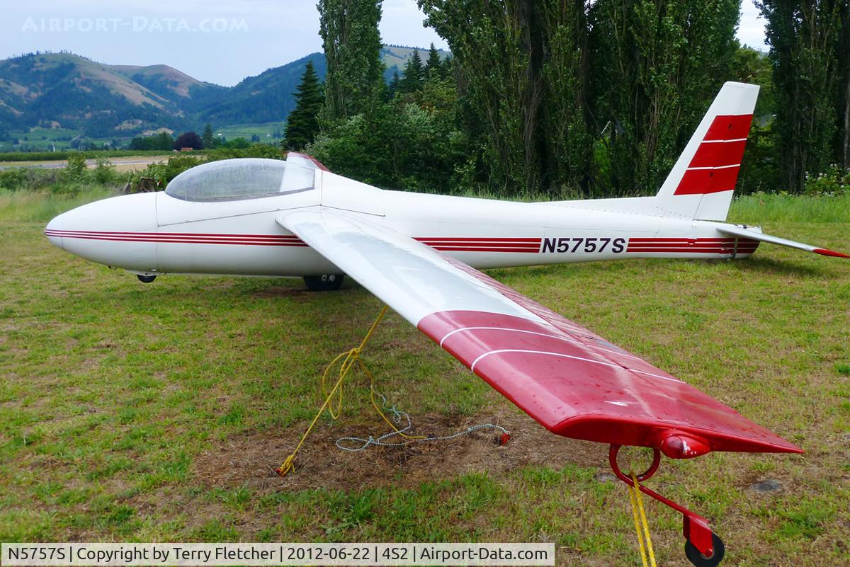 N5757S, 1968 Schweizer SGS 2-32 C/N 57, 1968 Schweizer SGS 2-32, c/n: 57