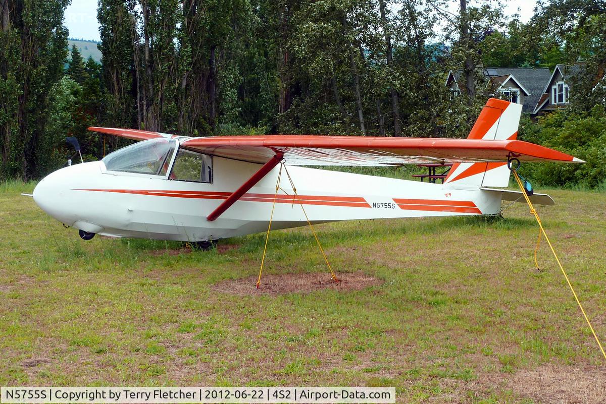 N5755S, 1968 Schweizer SGS 2-33A C/N 90, 1968 Schweizer SGS 2-33A, c/n: 90