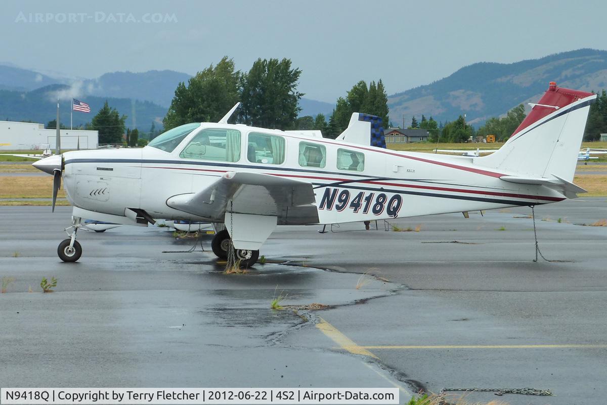 N9418Q, 1972 Beech A36 Bonanza 36 C/N E-307, 1972 Beech A36, c/n: E-307